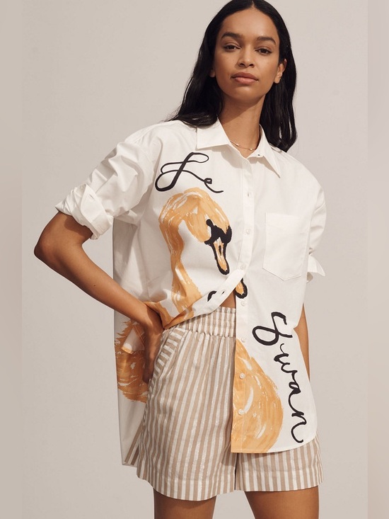 Maeve Tops - MAEVE Bennett Buttondown Shirt